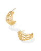 Krista Lace Huggie Earrings