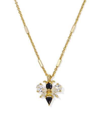 Bee Short Pendant Necklace