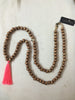 Neon Pink Tassel Necklace