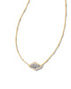 Abbie Pendant Necklace in Gold & Silver Filigree