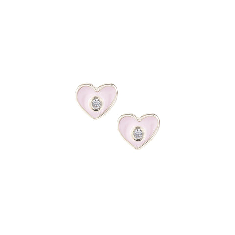 Little Minis Heart Earrings