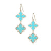 Cross Drop Earrings