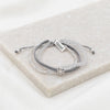 Be Still 3 Row Prayer Bracelet