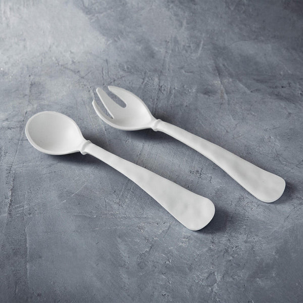 VIDA Nube White Salad Servers