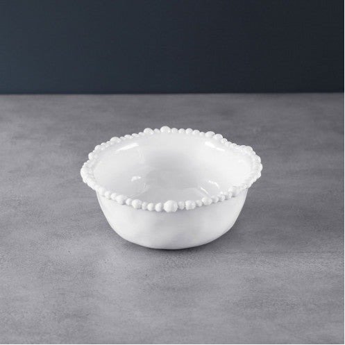 VIDA Alegria White Cereal Bowl (Set of 4)