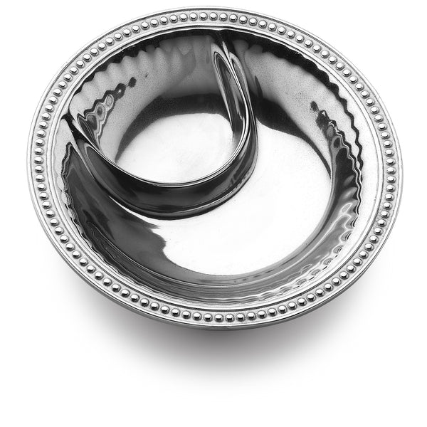 Flutes and Pearls Small Chip & Dip