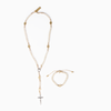 First Communion Rosary & Bracelet Set for Her