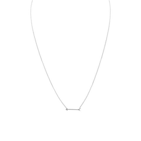 Arrow Necklace | Sterling Silver | 16