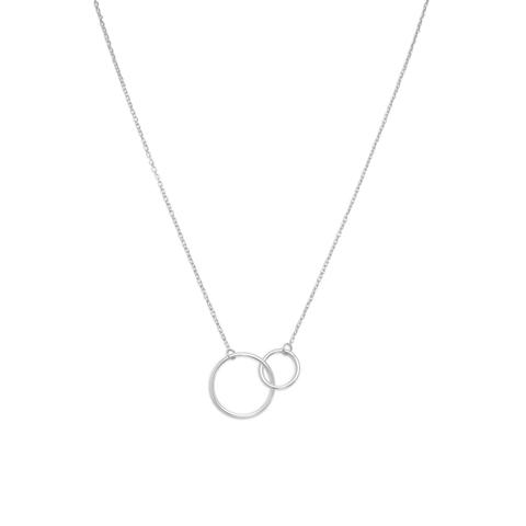 Interlocking Circles Necklace | 16