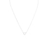 Heart Cutout Necklace | Sterling Silver | 16