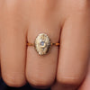 Sun Ray Ring in Gold