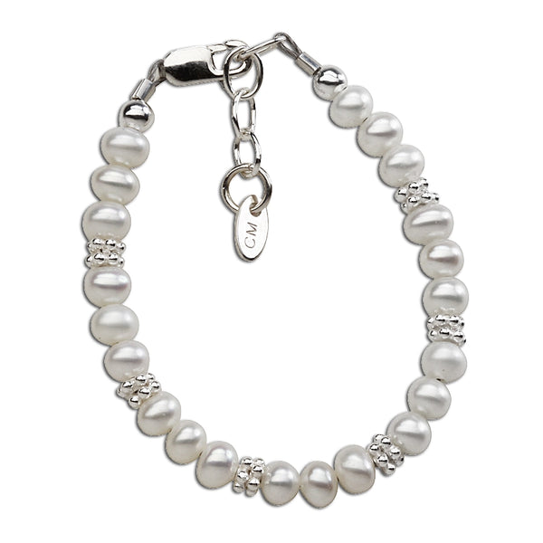 Victoria Silver & Pearl Bracelet