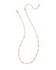 Haven Rose Gold Strand Necklace