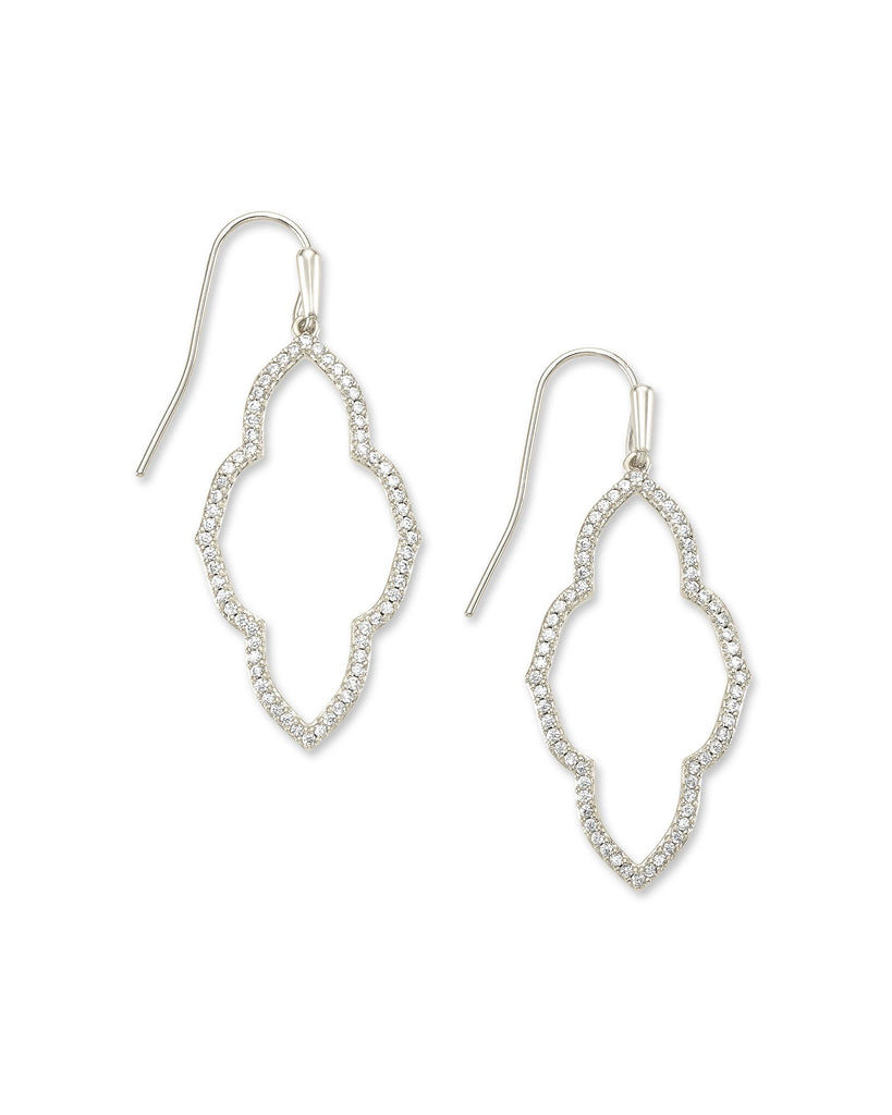 Abbie Small Open Frame Earrings