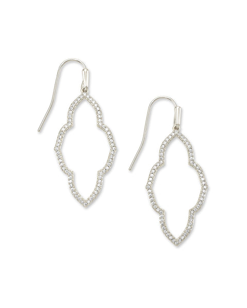 Abbie Small Open Frame Earrings