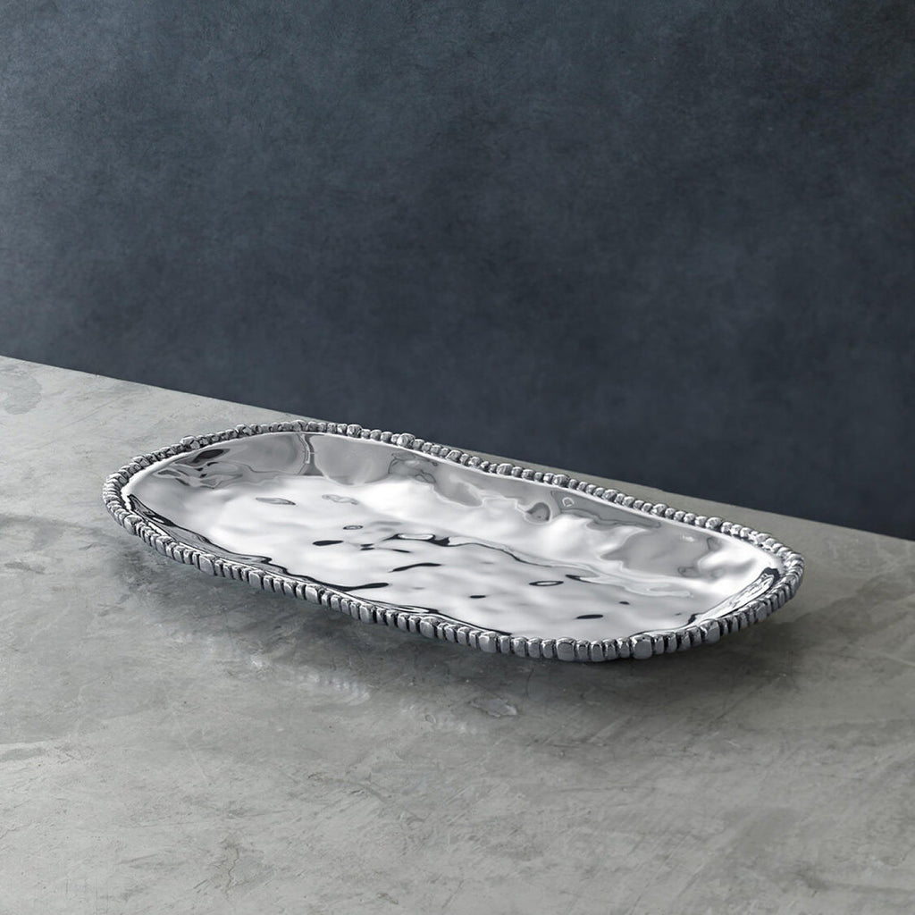 ORGANIC PEARL Nova Small Oval Tray