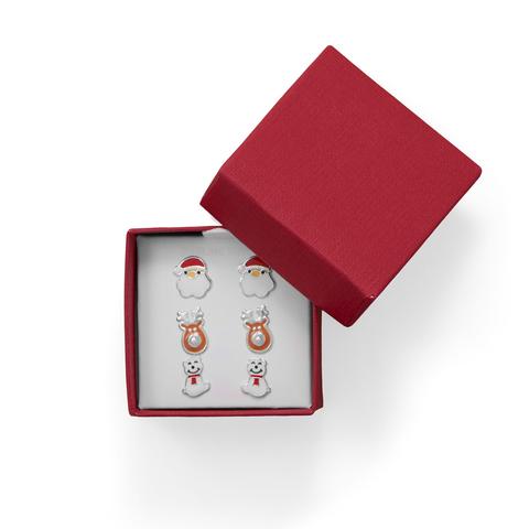 Santa, Reindeer & Polar Bear Earring Set