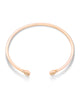 Grayson Crystal Cuff Bracelet in Rose Gold