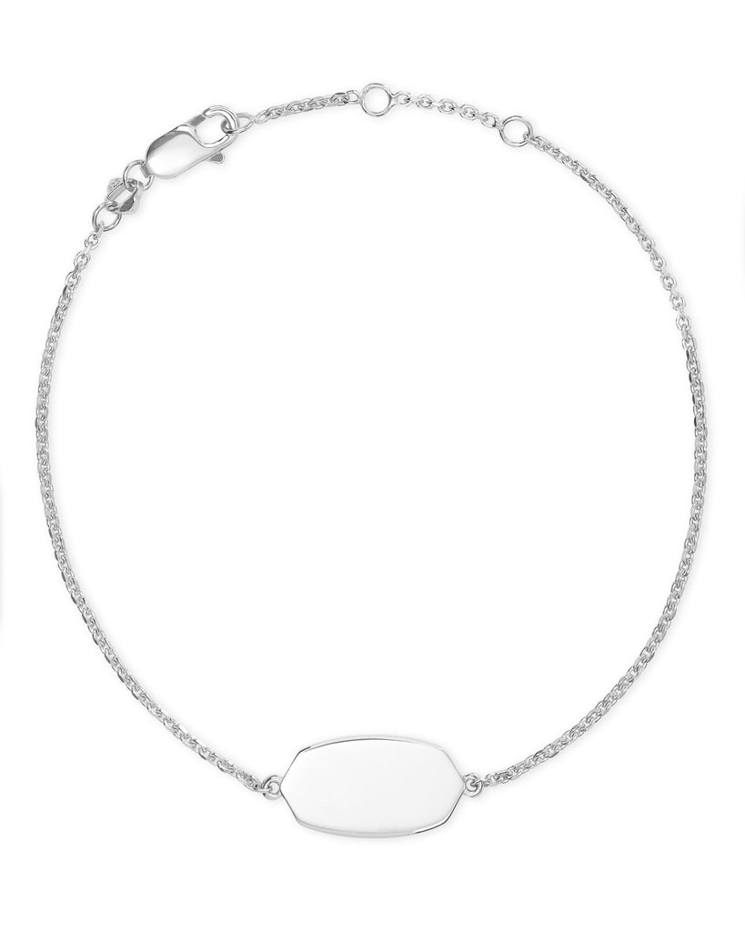 Elaina Delicate Chain Bracelet in Sterling Silver