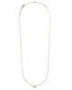 Marisa Pendant Necklace in White Diamond and 14k White Gold