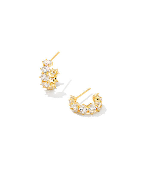 Cailin Crystal Huggie Earring