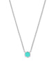 Davie Sterling Silver Pendant Necklace in Chrysoprase