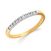 Prong Set Diamond Anniversary Band | 0.10 TCW