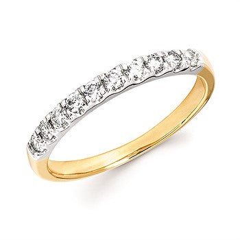 Prong Set Diamond Anniversary Band | 0.33 TCW