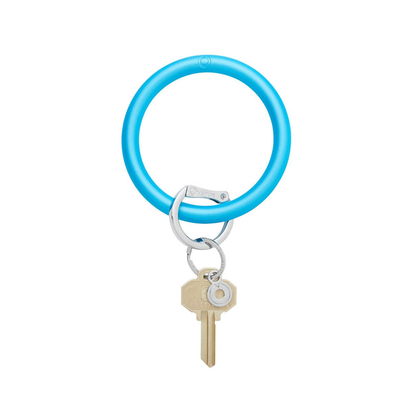Pearlized Silicone Big O Keyring - FINAL SALE