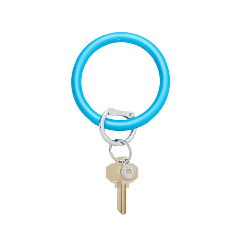 Pearlized Silicone Big O Keyring - FINAL SALE