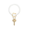 Silicone Big O Keyring | Pearlized