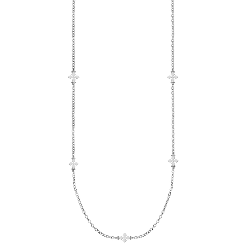 Believer Cross Station Long Necklace
