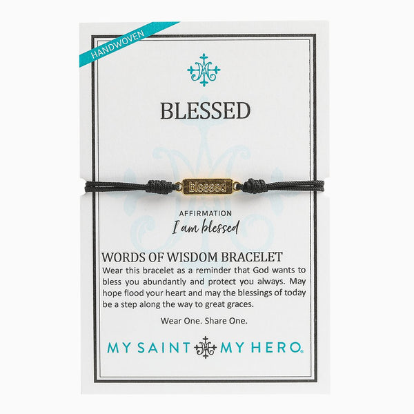 Blessed Words of Wisdom Bracelet - FINAL SALE
