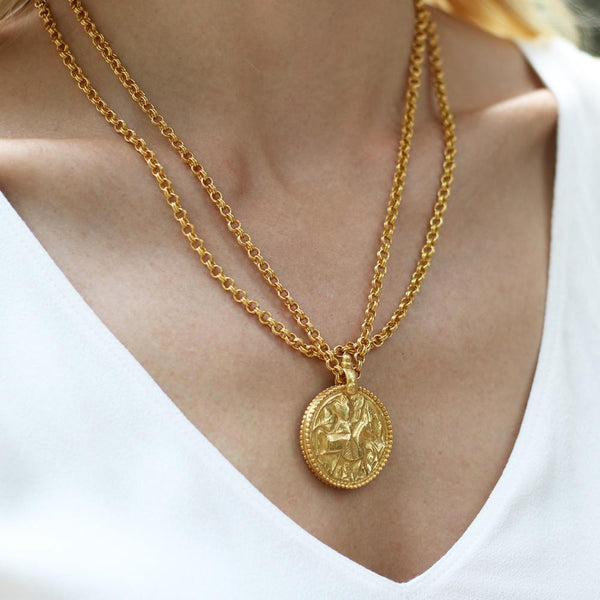 Coin Pendant Necklace