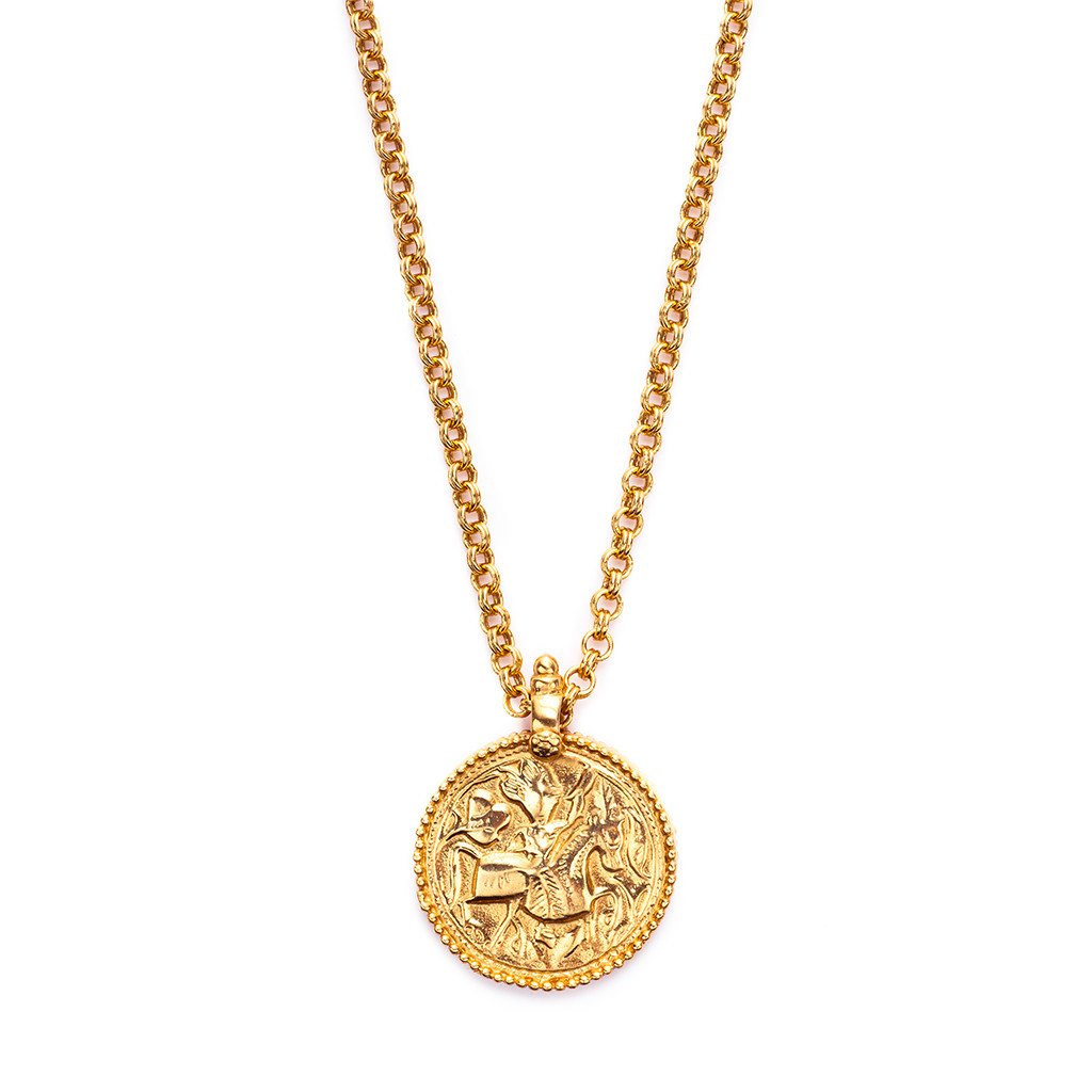 Coin Pendant Necklace