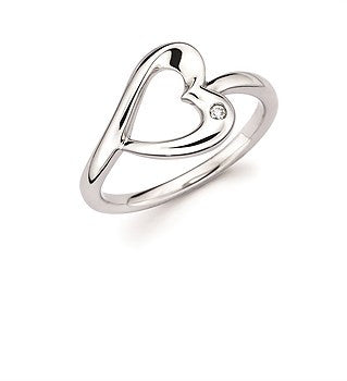 Sterling Silver Heart Ring