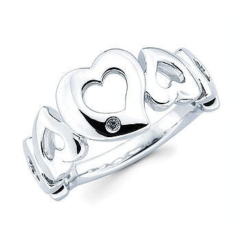 Sterling Silver Heart Ring