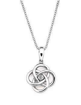 Sterling Silver Celtic Knot Necklace