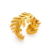 Fern Wrap Around Adjustable Ring