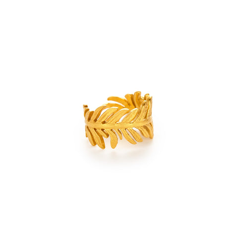 Fern Wrap Around Adjustable Ring