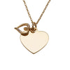 Heart Layered Gold Plated Necklace
