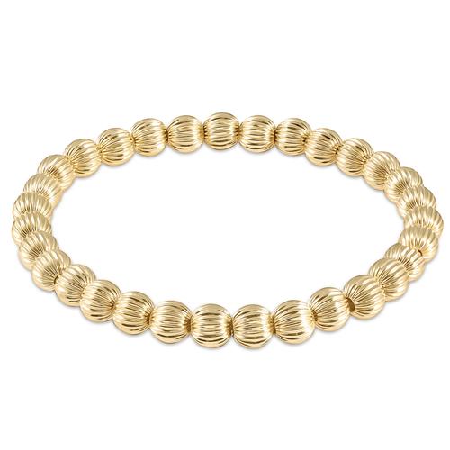 Dignity 6mm Gold Filled Bead Bracelet | enewton extends