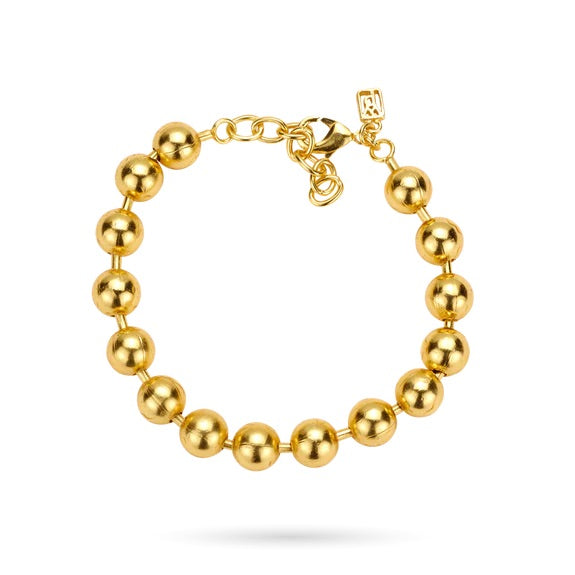 Foundry Gold Ball Bracelet