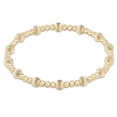 Dignity Sincerity 5mm Gold Filled Bead Bracelet