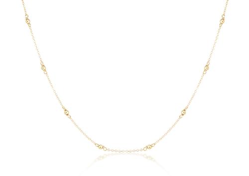 Classic Simplicity 2.5mm Gold Filled Bead Necklace | 15