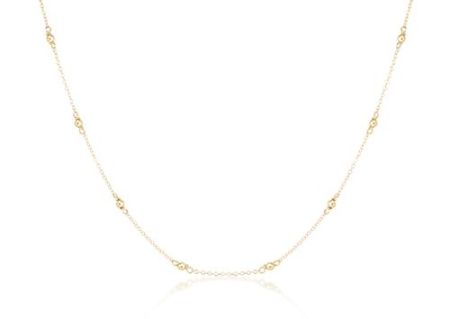 Classic Simplicity 2.5mm Gold Filled Bead Necklace | 15