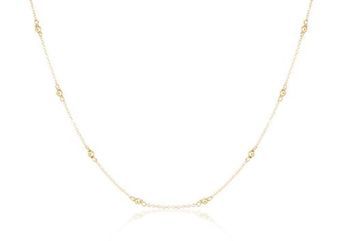Classic Simplicity 2.5mm Gold Filled Bead Necklace | 15