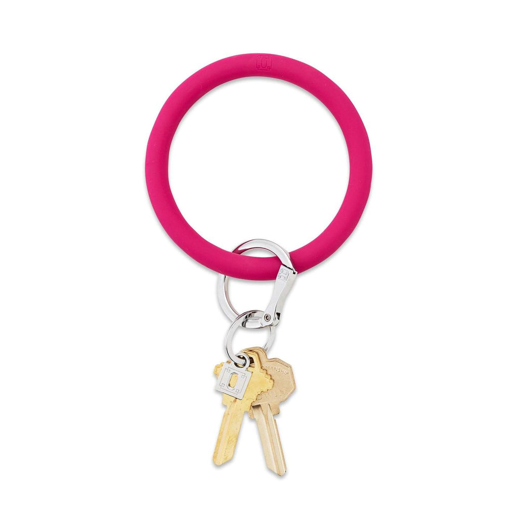 Silicone Big O Keyring | Jewel Tone