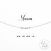 Mama | Morse Code Necklace