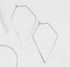 Amelie Diamond Thin Hoops